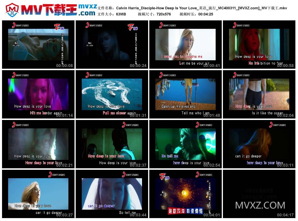 Calvin Harris_Disciple-How Deep Is Your Love_英语_流行_MC400311